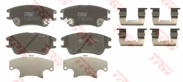 set placute frana,frana disc 2