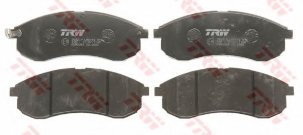 set placute frana,frana disc 2