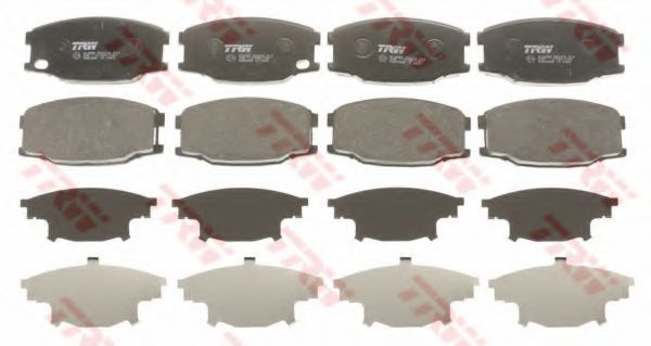 set placute frana,frana disc 2
