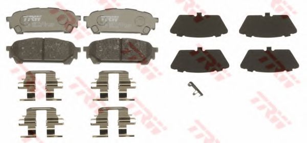set placute frana,frana disc 2