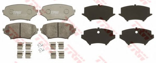 set placute frana,frana disc 2