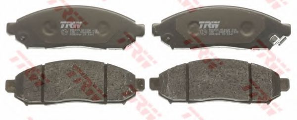 set placute frana,frana disc 2