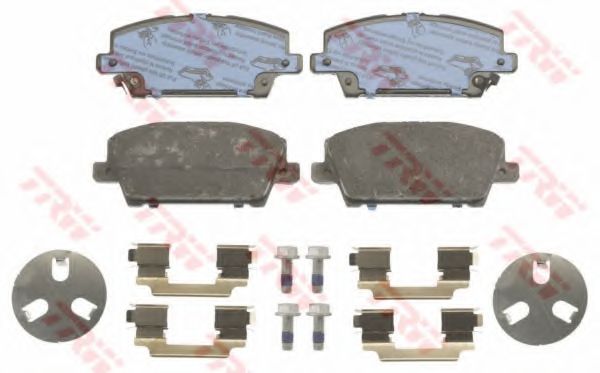 set placute frana,frana disc 2