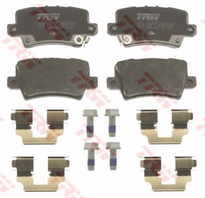 set placute frana,frana disc 2