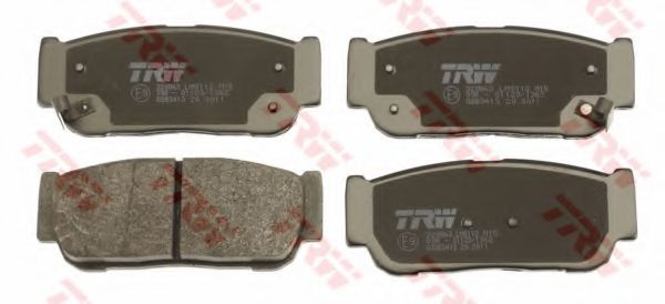set placute frana,frana disc 2