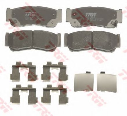 set placute frana,frana disc 2
