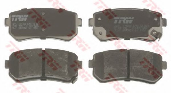 set placute frana,frana disc 2