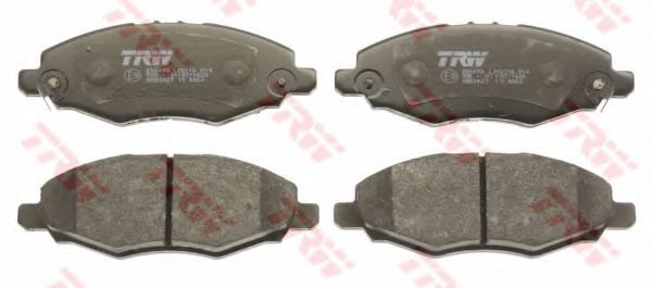 set placute frana,frana disc 2
