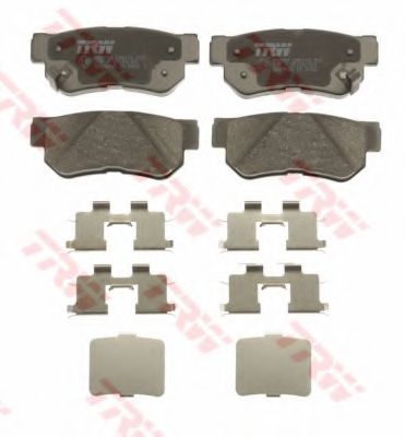 set placute frana,frana disc 2