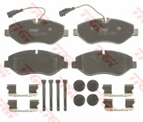 set placute frana,frana disc 2