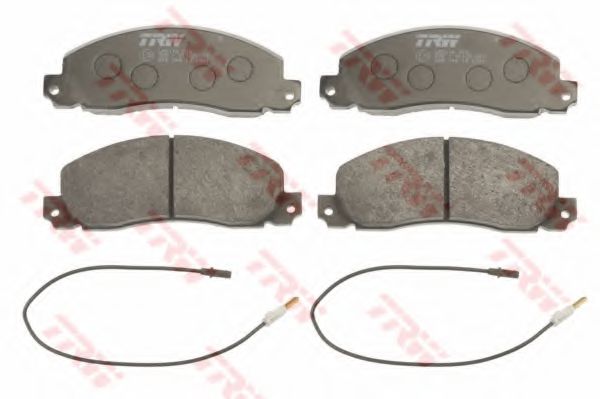 set placute frana,frana disc 2