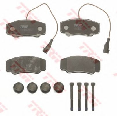 set placute frana,frana disc 2