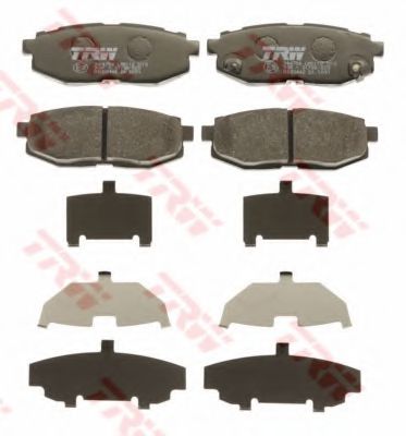 set placute frana,frana disc 2