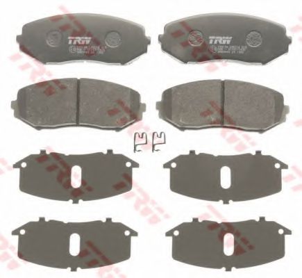 set placute frana,frana disc 2