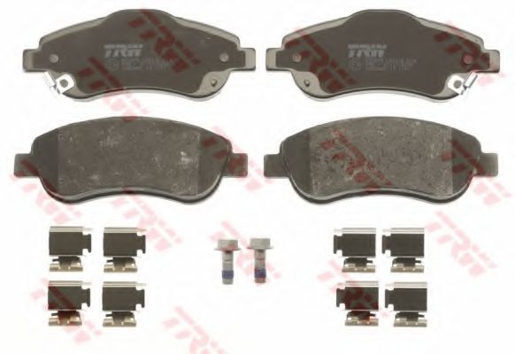 set placute frana,frana disc 2