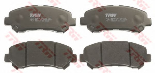 set placute frana,frana disc 2