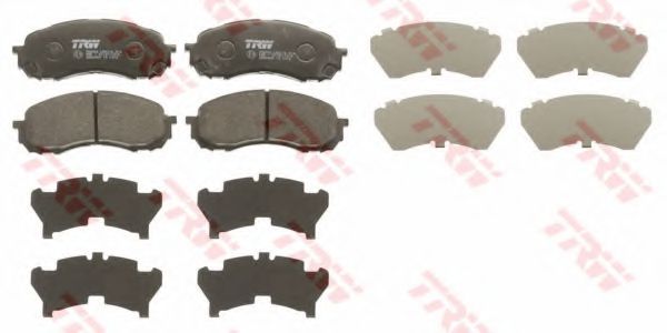 set placute frana,frana disc 2