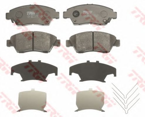 set placute frana,frana disc 2