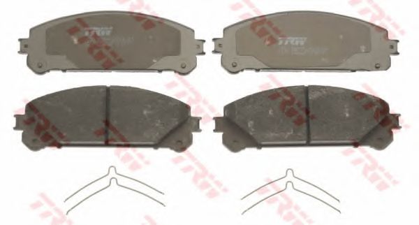 set placute frana,frana disc 2