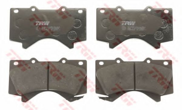 set placute frana,frana disc 2