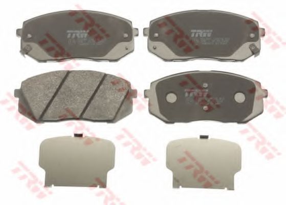 set placute frana,frana disc 2
