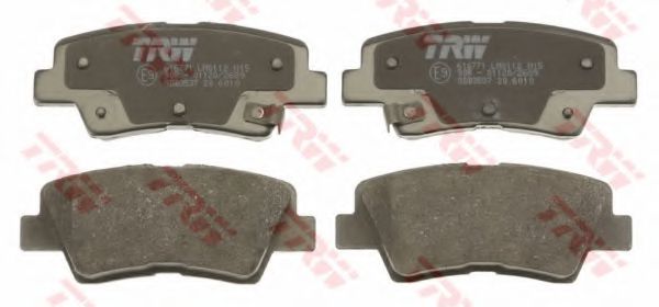 set placute frana,frana disc 2