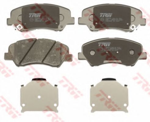 set placute frana,frana disc 2