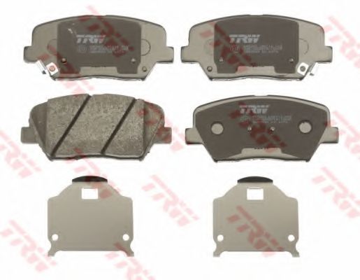 set placute frana,frana disc 2