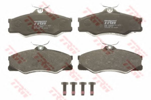set placute frana,frana disc 2