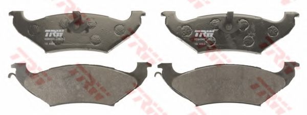 set placute frana,frana disc 2