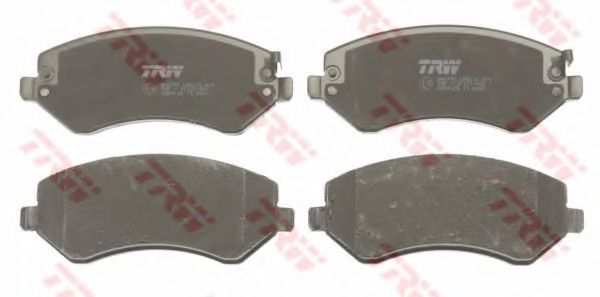 set placute frana,frana disc 2