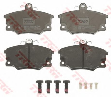 set placute frana,frana disc 2