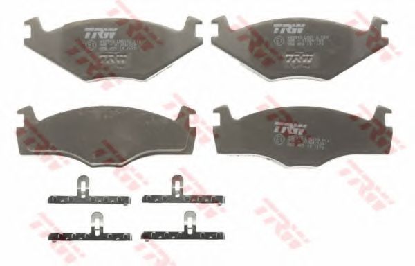 set placute frana,frana disc 2