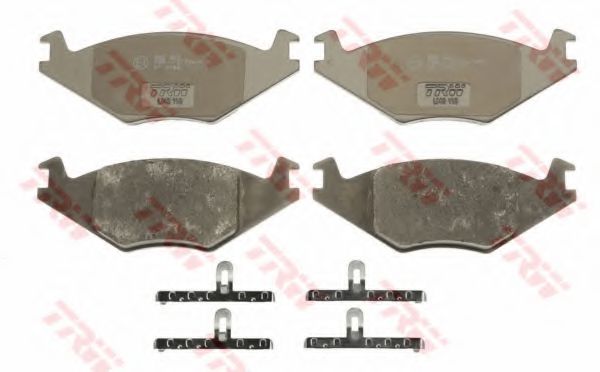set placute frana,frana disc 2