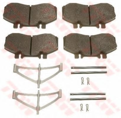 set placute frana,frana disc 2