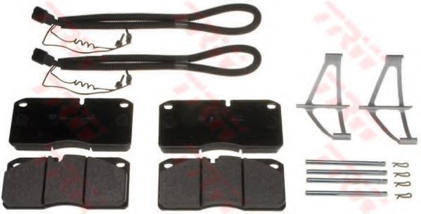 set placute frana,frana disc 2