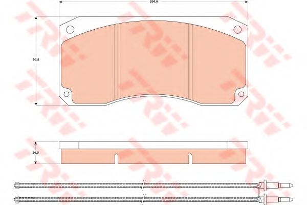 set placute frana,frana disc 3