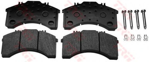 set placute frana,frana disc 2