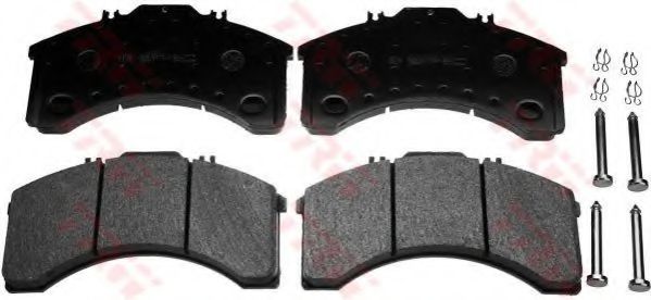 set placute frana,frana disc 2