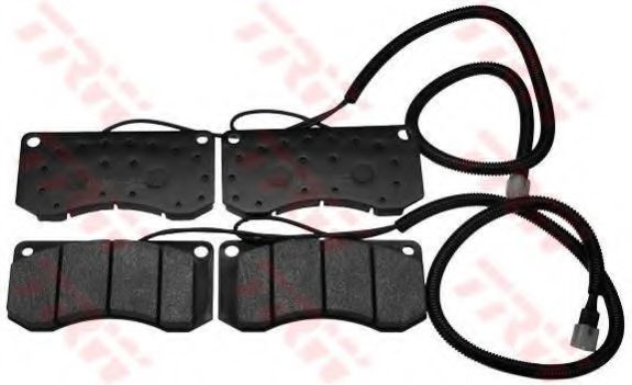 set placute frana,frana disc 2