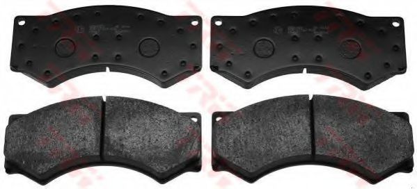 set placute frana,frana disc 2