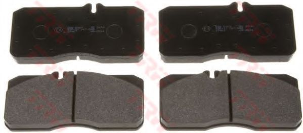 set placute frana,frana disc 2