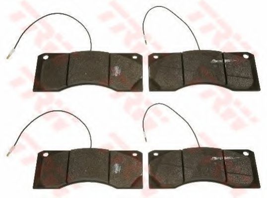 set placute frana,frana disc 2