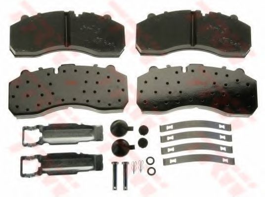 set placute frana,frana disc 2