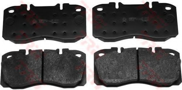 set placute frana,frana disc 2