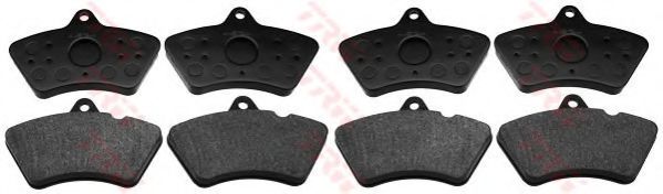 set placute frana,frana disc 2