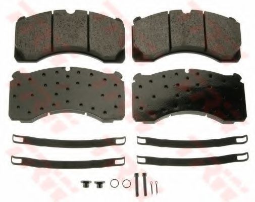 set placute frana,frana disc 2