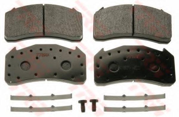 set placute frana,frana disc 2