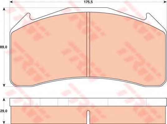 set placute frana,frana disc 3