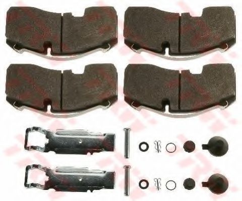 set placute frana,frana disc 2